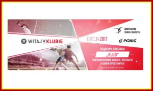 PROGRAM KLUB 2017 – DODATKOWY NABÓR