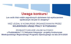 AKTYWNA INTEGRACJA – NABÓR WNIOSKÓW