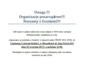 INFORMACJA OD LGD KOLD