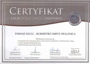 LAUR SPOŁECZNEGO ZAUFANIA
