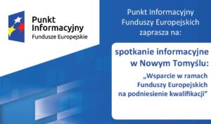 WSPARCIE W RAMACH FUNDUSZY EUROPEJSKICH