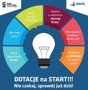 DOTACJE NA START- SPRAWDŹ JUŻ DZIŚ!