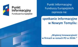 FUNDUSZE EUROPEJSKIE DLA PRZEDSIĘBIORCÓW