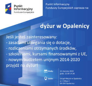 MOBILNY PUNKT INFORMACYJNY FUNDUSZY EUROPEJSKICH