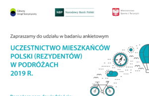 BADANIA ANKIETOWE „UCZESTNICTWO MIESZKAŃCÓW POLSKI W PODRÓŻACH”