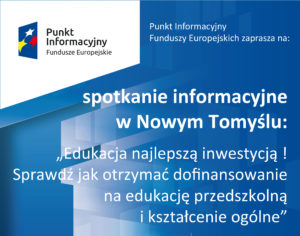 EDUKACJA NAJLEPSZĄ INWESTYCJĄ
