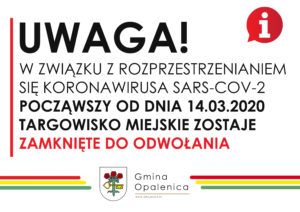 Zamknięcie targowiska miejskiego