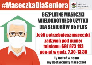 Maseczka dla seniora
