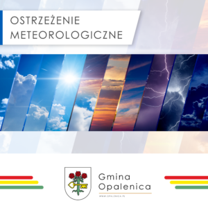OSTRZEŻENIE METEOROLOGICZNE- INTENSYWNE OPADY DESZCZU