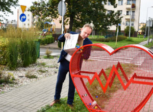 W Opalenicy postawiliśmy kolejne pojemniki – serca