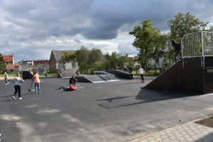 Skatepark tętni życiem