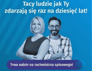 NABÓR UZUPEŁNIAJĄCY NA RACHMISTRZA SPISOWEGO
