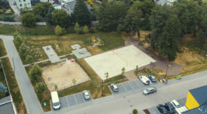 Nowe boisko do siatkówki plażowej