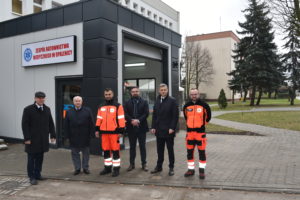 Garaż dla karetki gotowy