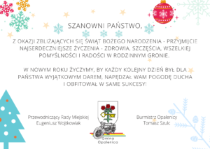 Życzenia dla mieszkańców