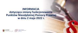 NIEODPŁATNA POMOC PRAWNA