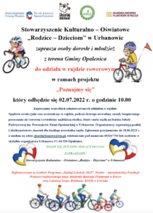 RAJD ROWEROWY W URBANOWIE