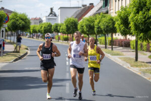 Plan trasy XXXII Biegu Opalińskich
