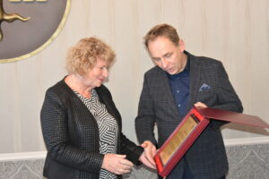 Jubileusz dyrektor OPSu