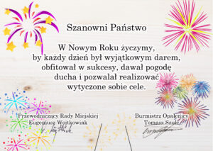 Życzenia noworoczne