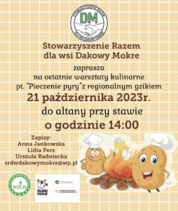 Zaproszenie na warsztaty kulinarne