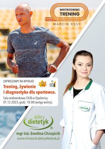 Trening, żywienie i diagnostyka dla sportowca