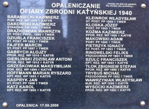 Oddaliśmy hołd ofiarom Zbrodni Katyńskiej