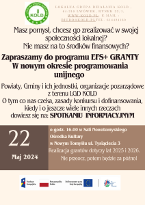 Szkolenie EFS+ Granty