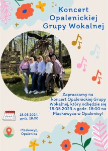 Koncert Opalenickiej Grupy Wokalnej