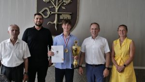 Spotkanie z Mistrzem Polski Juniorów w tenisie