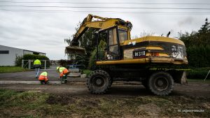 Prace na drodze w Rudnikach trwają