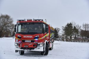 Fotorelacja z powitania nowego wozu strażackiego OSP Opalenica
