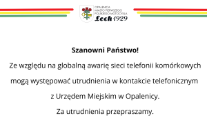 Awaria telefonów
