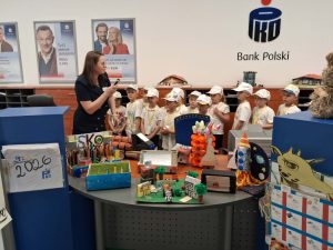 Przedszkolaki w banku